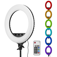 

CLAR LF-480rgbw 50w 19" RGB Ring Light