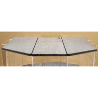 

ClearSonic LidPac 5-3, Includes STC5 SORBER Center Lid Section, 2x STS5 SORBER Side Lid Section and Standard 2-Section Support Bar, Dark Gray