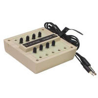 

Califone 1218AVPY 8-Position Monaural Jackbox with Volume Controls