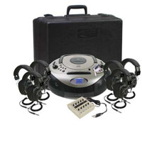 

Califone 1886PLC 4-Person Spirit SD 4-Station Multimedia Listening Center