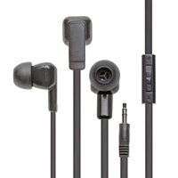 

Califone E3 Earbud Headphones with Mic and In-Line Volume Control for iPad, Tablet and Smartphone