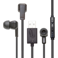 

Califone E3USB Earbud Headphones with Mic and USB Plug for iPad, Tablet and Smartphone