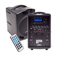 

Califone PA419-02 Portable Bluetooth PA System with Remote Control, No Microphone