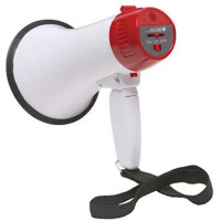 

Califone PA-8 8 Watt Megaphone, Volume Control Dial