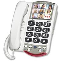 

Clarity P300 Amplified Photo Phone, White