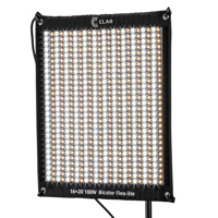 

CLAR FlexLite 16x20in / 40x51cm 100W Rollable Wireless Bicolor SMD LED Panel