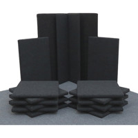 

ClearSonic StudioPac 10, Includes 12x S2 SORBER Baffle, 2x S3 SORBER Baffle and 2x BassTrap 4