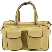 

Cameleon Gettysburg Large Range Bag with Concealed Carry Compartment, Sand Vegan Leather