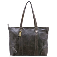 

Cameleon Gaia Shoulder Bag with Concealed Carry Compartment and Adjustable Holster, Black Leather