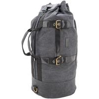 

Cameleon Frontier Canyon Duffle Bag with Concealed Carry Compartment, Black Vegan Leather