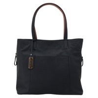 

Cameleon Rhea Satchel Handbag with Concealed Carry Compartment and Adjustable Holster, Black Vegan Leather