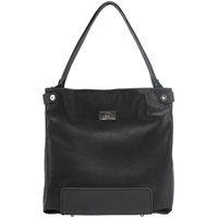 

Cameleon Lynx Shoulder Handbag with Concealed Carry Compartment and Adjustable Holster, Black Vegan Leather
