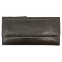 

Cameleon Zeus Wallet / Clutch Bag, Black Leather