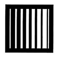 

Chimera Window Pattern for 42x42" Compact Frame, Graduated Vertical Blinds, Requires Holder 5300