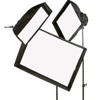 

Chimera Super Pro Plus Combi Kit for Flash Only, with 9x36" Super Pro Strip Bank, 24x32"/36x48" Super Pro Banks with White Interiors, Duffle Case