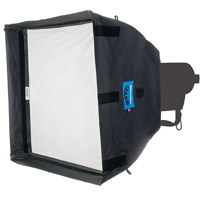 

Chimera Low Heat Video Pro LED Lightbanks, 4x Poles, Removable 1/8 Grid Baffle, 1/8 Grid Front Screen, Large, 54x72"