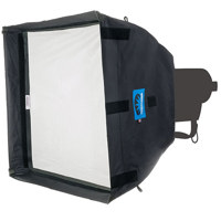

Chimera Low Heat Quartz LED Lightbanks, 4x Poles, Removable 1/8 Grid Baffle, 1/8 Grid Front Screen, Large, 54x72"
