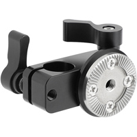 

CAMVATE M6 ARRI Rosette Mount with 15mm Right-Angle Rod Clamp and 15mm Micro Rod Adapter
