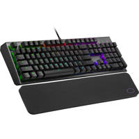 

CoolerMaster CK550 V2 Wired TTC Mechanical RGB Gaming Keyboard, Gunmetal Black, Red Switch
