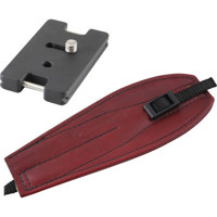 

Camdapter Arca Adapter with Burgundy ProStrap, Fits All Swiss QR and RRS Clamps