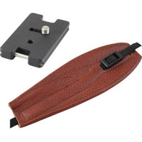 

Camdapter Arca Adapter with Chestnut ProStrap, Fits All Swiss QR & RRS Clamps