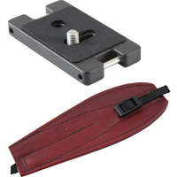 

Camdapter Standard Neoprene Adapter with Burgundy ProStrap, Full Access to Battery/Card Compartment