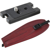 

Camdapter Arca Neoprene Adapter with Burgundy ProStrap, Full Access to Battery/Card Compartment