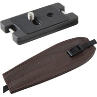 

Camdapter Arca Neoprene Adapter with Chocolate Brown ProStrap, Full Access to Battery/Card Compartment