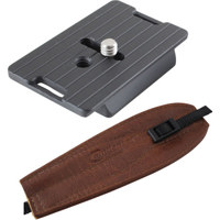 

Camdapter Manfrotto Adapter with Medium Brown ProStrap, Fits 3157N Plate, RC2-Type QRs