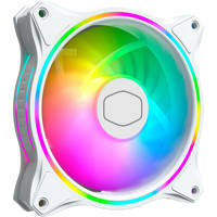 

CoolerMaster MasterFan MF120 Halo 120mm ARGB Fan, White Edition