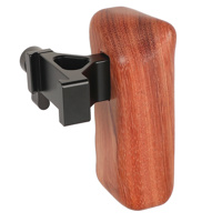 

CAMVATE Right Hand Wooden Handle Grip with QR ARCA Style Clamp