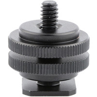 

CAMVATE 1/4"-20 Male Thread to Hot Shoe Adapter