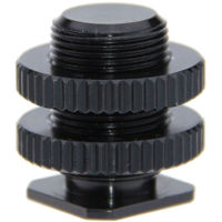 

CAMVATE Hot Shoe with 1/4"-20 Mount to 5/8"-27 Screw Microphone Adapter