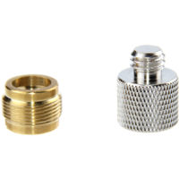 

CAMVATE 3/8"-16 Female to 5/8"-27 Male and 1/4"-20 Female to 3/8"-16 Male Screw Adapter Set