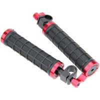

CAMVATE Handle Grip with 15mm Rod Clamp, Red, 2-Pack