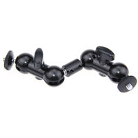 

CAMVATE 360 Degree 1/4" Articulating Magic Arm Mount Adapter for Camera Monitor LED Light, 7", Black Levers