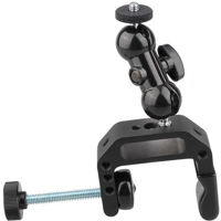 

CAMVATE C-Clamp Desktop Mount with 1/4"-20 Ball Head for DSLR Camera Led Video Light