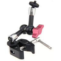 

CAMVATE Crab Clamp with 7" 360 Degree Articulating Magic Arm, 1/4" Mount