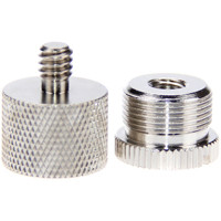 

CAMVATE 1/4"-20 Male to 5/8"-27 Female and 1/4"-20 Female to 5/8"-27 Male Microphone Screw Adapter