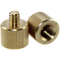 

CAMVATE 3/8" -16 Female to 1/4"-20 Male Thread Reducer Adapter for Tripod, 2-Pack