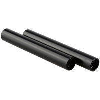 

CAMVATE 15mm Aluminum Alloy Rod, 3.94" Long, Black, 2-Pack