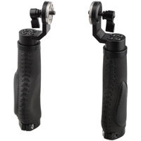 

CAMVATE ARRI-Style Leather Rosette Handle Grip, Black, 2-Pack