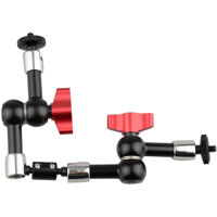 

CAMVATE 360 Extension Arm with Dual Ball Heads and 1/4"-20 Screws for Holding LCD Monitor/Video Light/DV, 11"