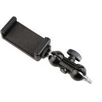 

CAMVATE 360 Degree Swivel Ball Head Mount & Phonetrap Smartphone Holder for Cell Phone, Black