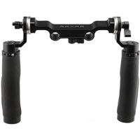 

CAMVATE Black Leather Handle Shoulder Mount Rig & 15mm Rod Clamp with ARRI Rosette Adapter for DSLR Camera