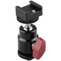 

CAMVATE Mini Ball Head with Cold Shoe and Bottom Shoe Mount