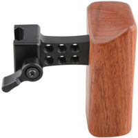 

CAMVATE Quick-Release Right Hand Wooden Handle Grip for Select DV and DSLR Camera Cages, Rosewood