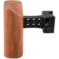 

CAMVATE Quick-Release Left Hand Wooden Handle Grip for Select DV and DSLR Camera Cages, Rosewood