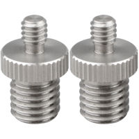 

CAMVATE 1/4"-20 Male to M12 Male Double-End Screw Adapter for DSLR Rig