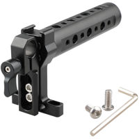 

CAMVATE Top Cheese Handle with Rod Clamp for GH5, 5D Mark III Camera Rig, Black Wingnut